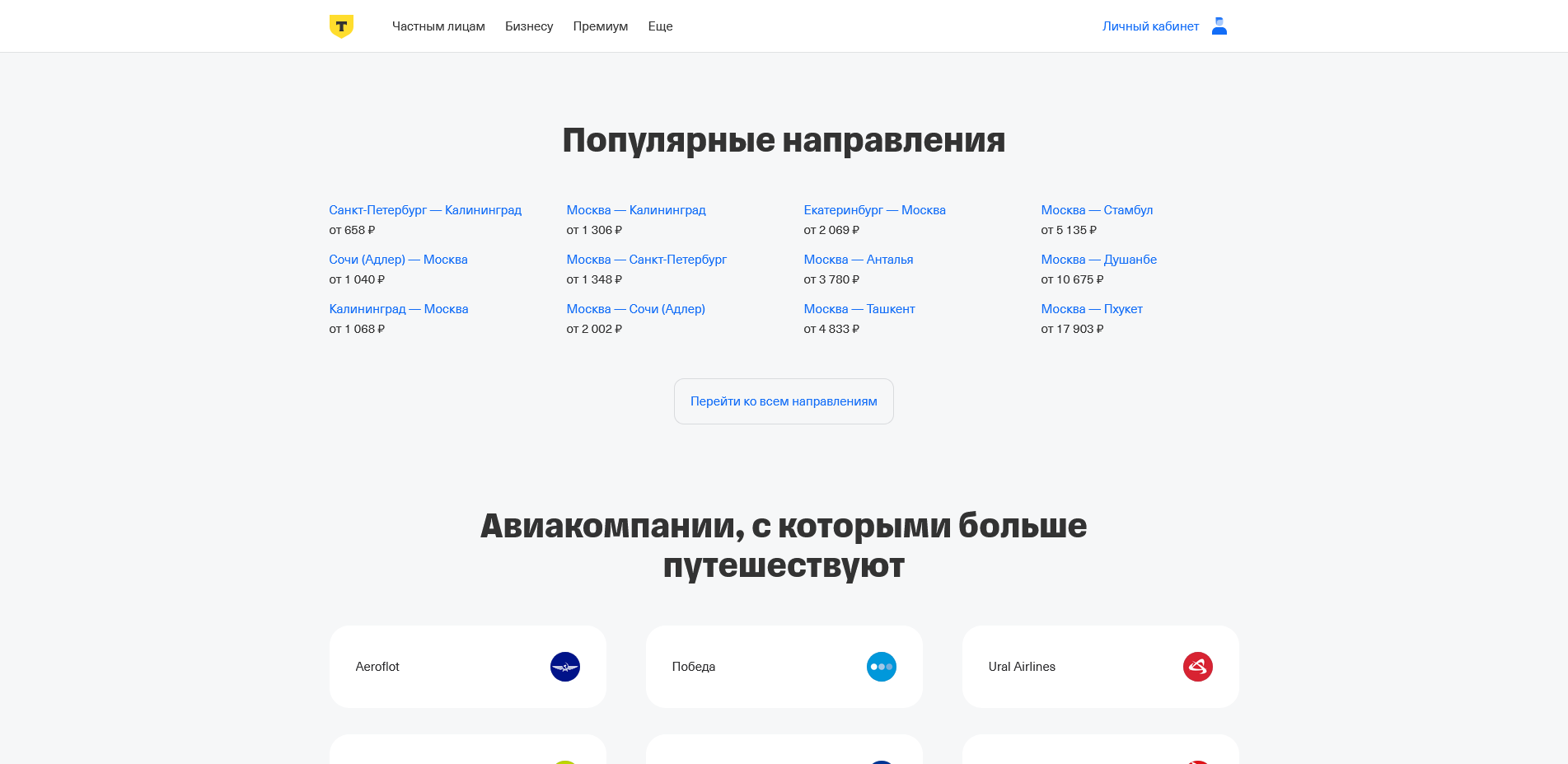 Тинькофф тревел